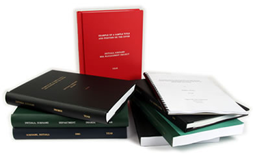 Pile of Bound Thesis